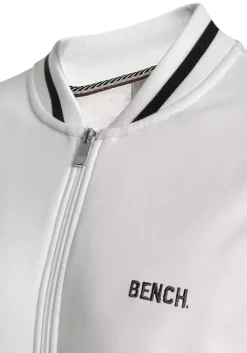 Online Bench. Sweatjacke Offwhite-Ecru-Altweis