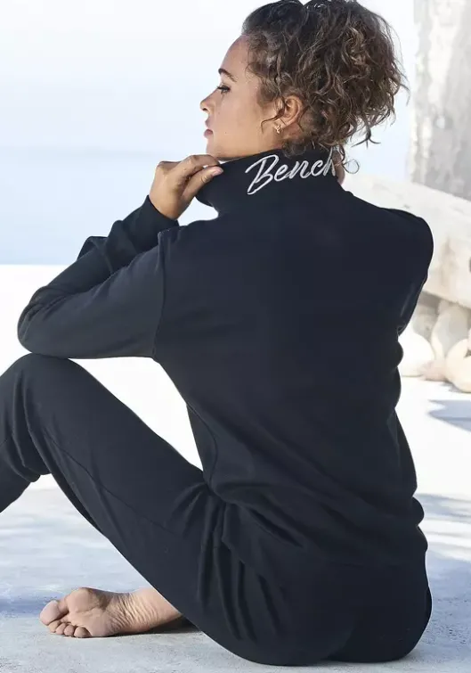 Hot Bench. Sweatjacke Schwarz