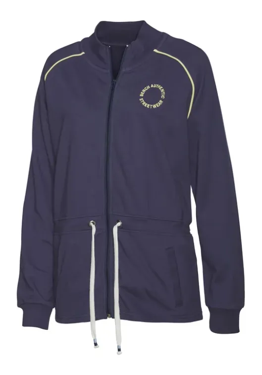Outlet Bench. Sweatjacke Indigo-Blau