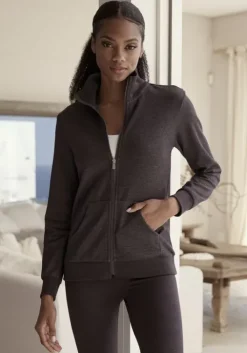 Hot Sweatjacke"- Loungejacke" Nachhaltige Homewear