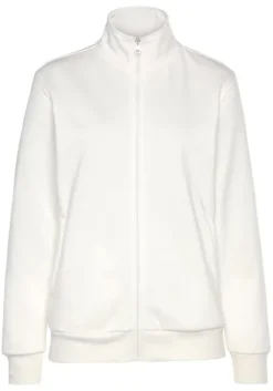 Discount Bench. Sweatjacke"-Loungejacke" Weis
