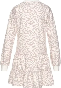 Outlet LASCANA Sweatkleid Nougat