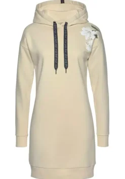 Best Bench. Sweatkleid Creme