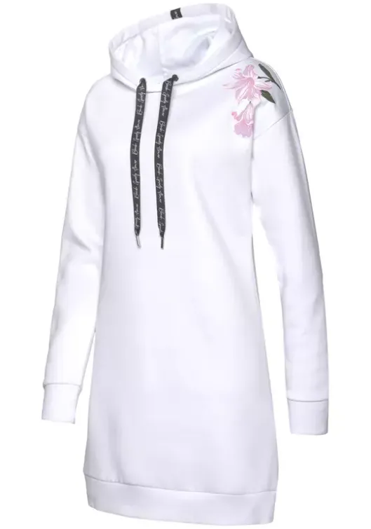 Clearance Bench. Sweatkleid Weis