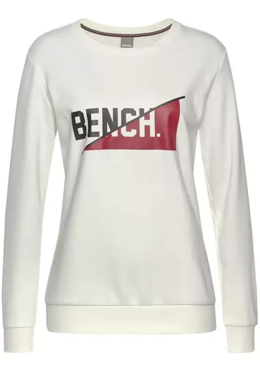 New Bench. Sweatshirt Offwhite-Ecru