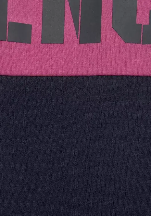 Hot Bench. Sweatshirt Navy-Pink