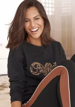 Clearance Buffalo Sweatshirt Schwarz
