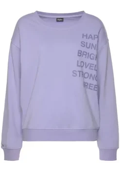 Online Buffalo Sweatshirt Lavendel