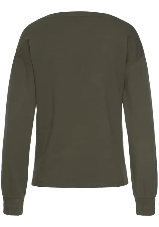 Hot Bench. Sweatshirt Dunkelgrun