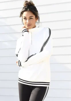Discount Bench. Sweatshirt Ecru