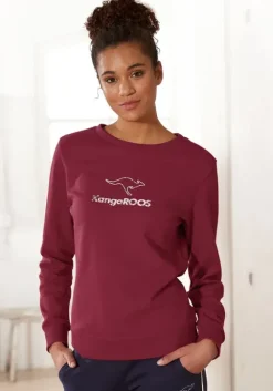 Best KangaROOS Sweatshirt Rot