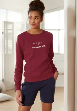 Best KangaROOS Sweatshirt Rot