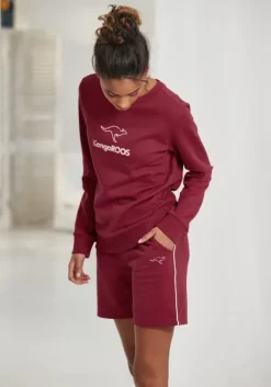 Best KangaROOS Sweatshirt Rot