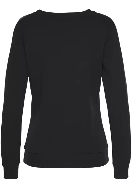 Discount Bench. Sweatshirt"Loungeshirt" Schwarz