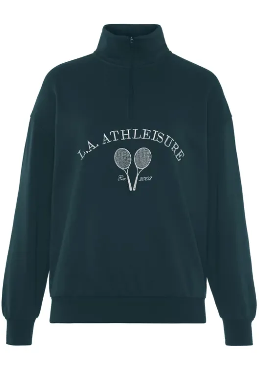 Sale LASCANA ACTIVE Sweatshirt"Tennis" Grun