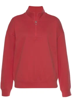 Online Sweatshirt"Troyer Mit Stehkragen" Homewear-Oberteile