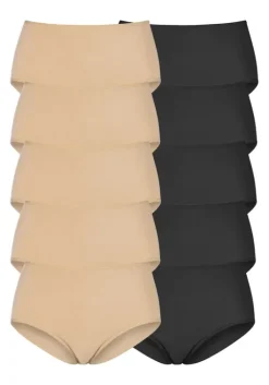 Outlet petite fleur Taillenslip Beige, Schwarz