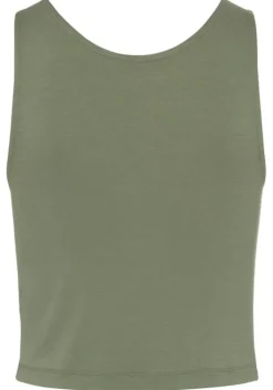 Discount LASCANA Tanktop Dunkelgrun