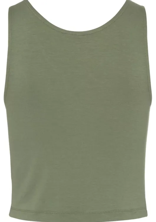 Discount LASCANA Tanktop Dunkelgrun