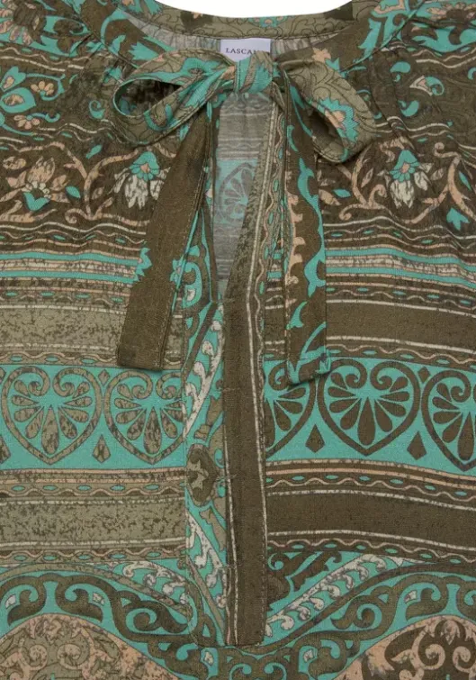New LASCANA Tanktop Turkis-Bedruckt