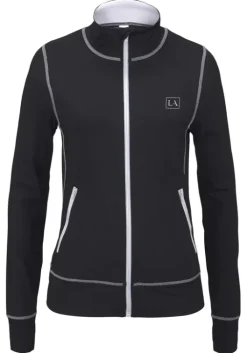 Discount LASCANA ACTIVE Trainingsjacke"Black Marble" Schwarz-Weis