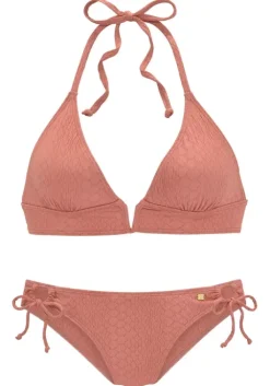 New JETTE Triangel-Bikini"Geko" Rostrot