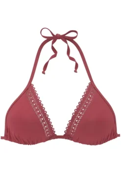 Clearance s.Oliver Triangel-Bikini-Top"Aiko" Rostrot