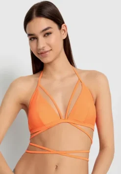 Sale LSCN by LASCANA Triangel-Bikini-Top"Gina" Neon Orange