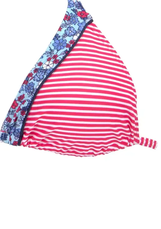 Hot s.Oliver Triangel-Bikini-Top"Jill" Rot-Gestreift