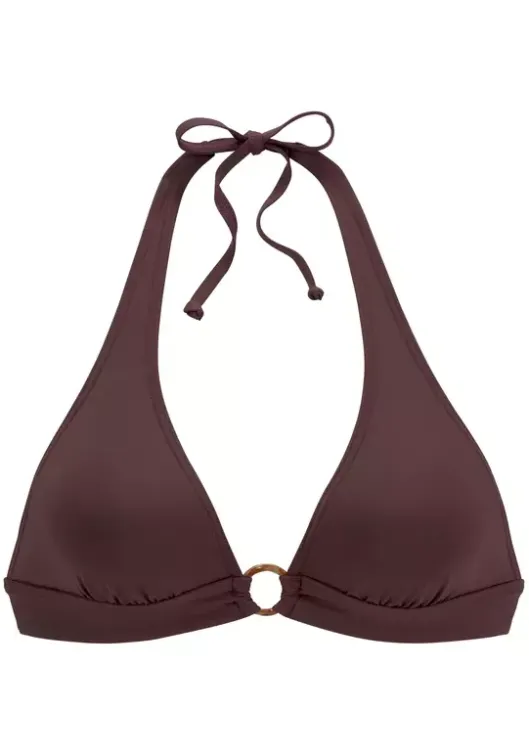 Discount s.Oliver Triangel-Bikini-Top"Rome" Braun