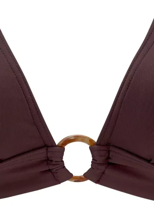 Discount s.Oliver Triangel-Bikini-Top"Rome" Braun
