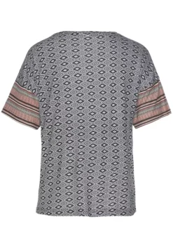 Online Vivance Dreams T-Shirt Braun Gemustert