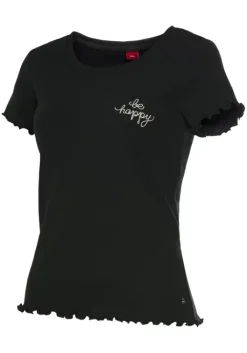 Hot s.Oliver T-Shirt Schwarz