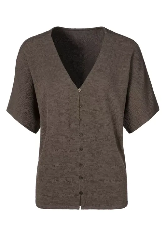 Hot LASCANA T-Shirt Khaki