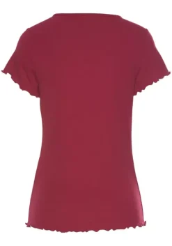 Clearance s.Oliver T-Shirt Weinrot