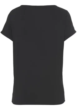 Clearance LASCANA T-Shirt Schwarz