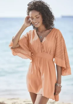 Clearance LASCANA Tunikakleid Pfirsich