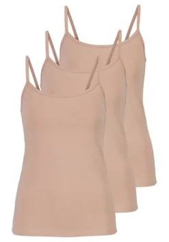Best petite fleur Unterhemd Beige