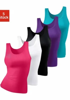 Best petite fleur Unterhemd Pink, Weis, Schwarz, Lila, Turkis