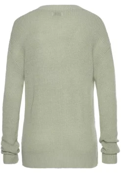 Outlet LASCANA V-Ausschnitt-Pullover Mint