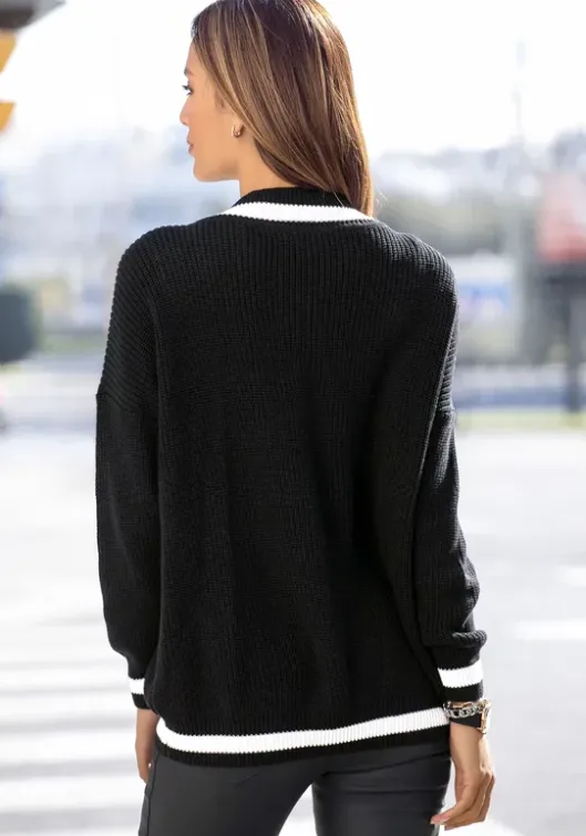 Outlet V-Ausschnitt-Pullover Pullover