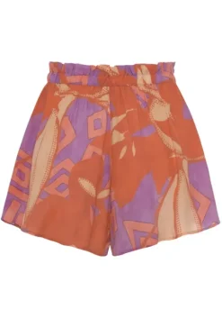 Discount LASCANA Webshorts Orange-Pink Bedruckt