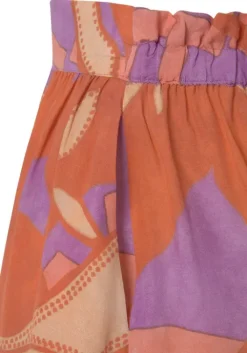 Discount LASCANA Webshorts Orange-Pink Bedruckt
